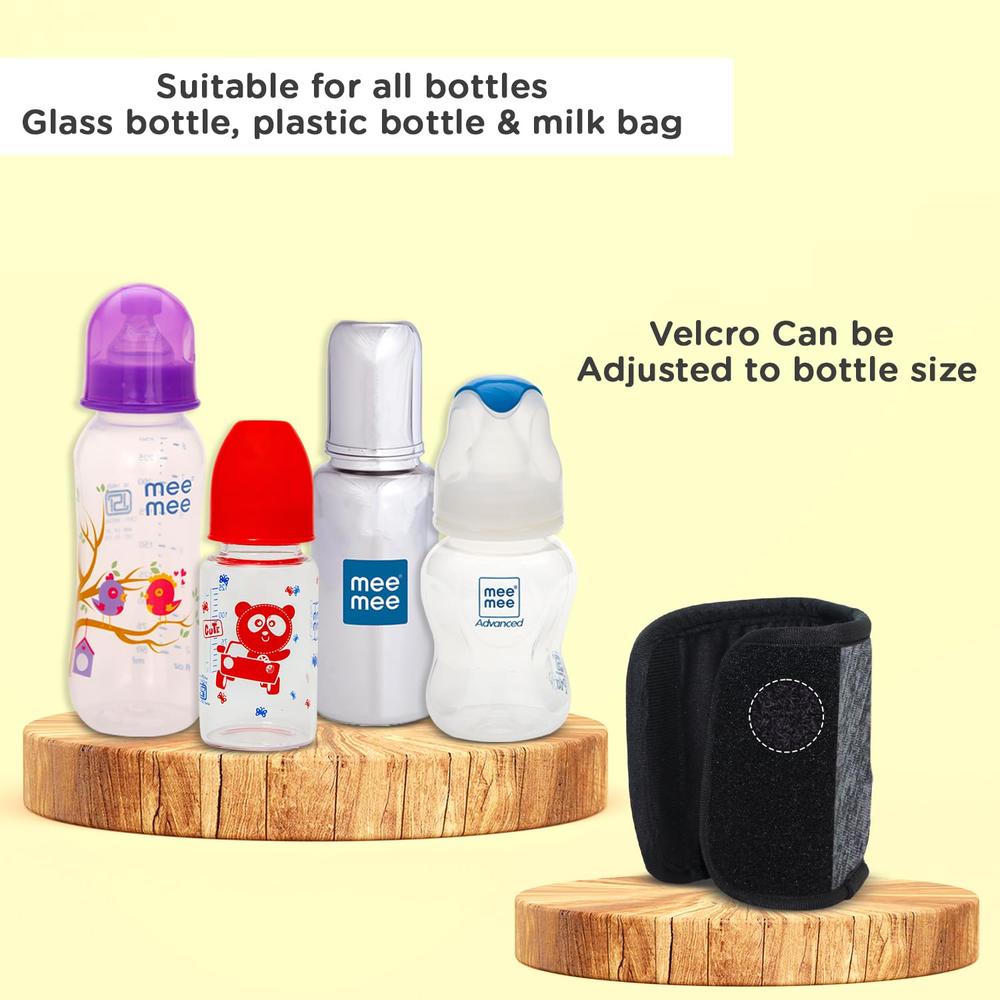 Mee Mee Portable Baby Bottle Warmer | Warms Baby Milk in 10 Minutes | USB Rechargeable Bottle Warmer for Travel