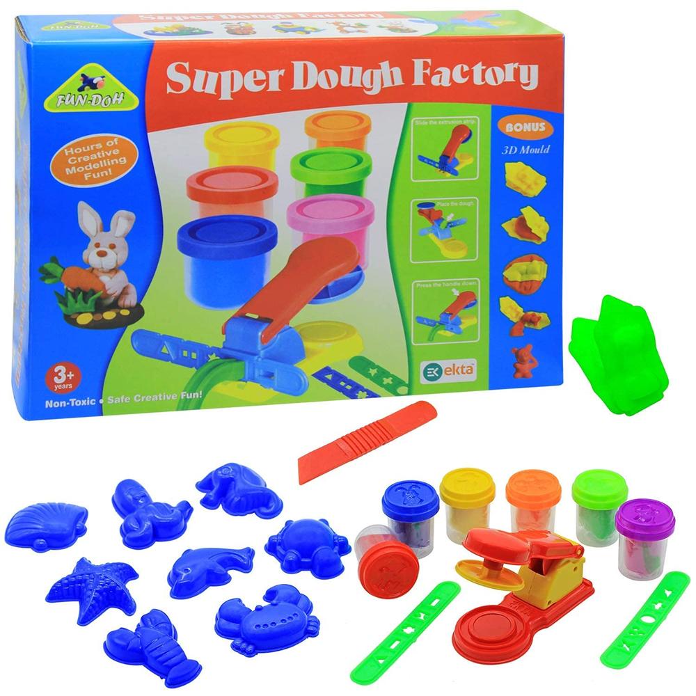 Ekta Super Dough Factory - Play Dough Game for Kids
