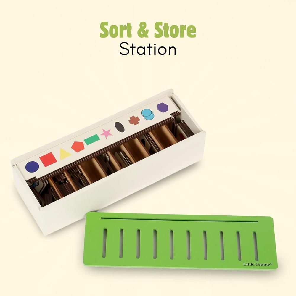 Little Ginnie Sort in The Box Activity Toy for Toddlers