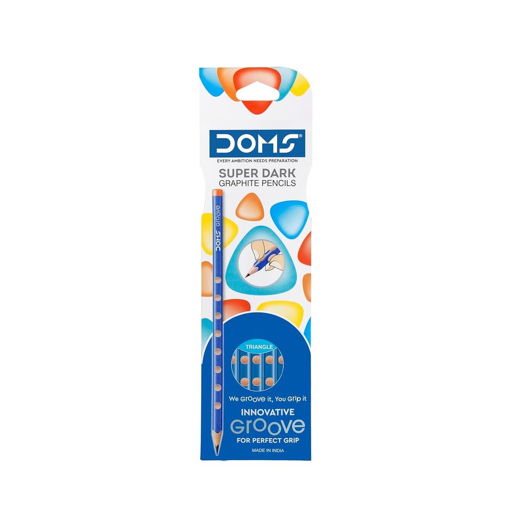 Doms Junior Art Kit - Comes with a Transparent Zipper Bag