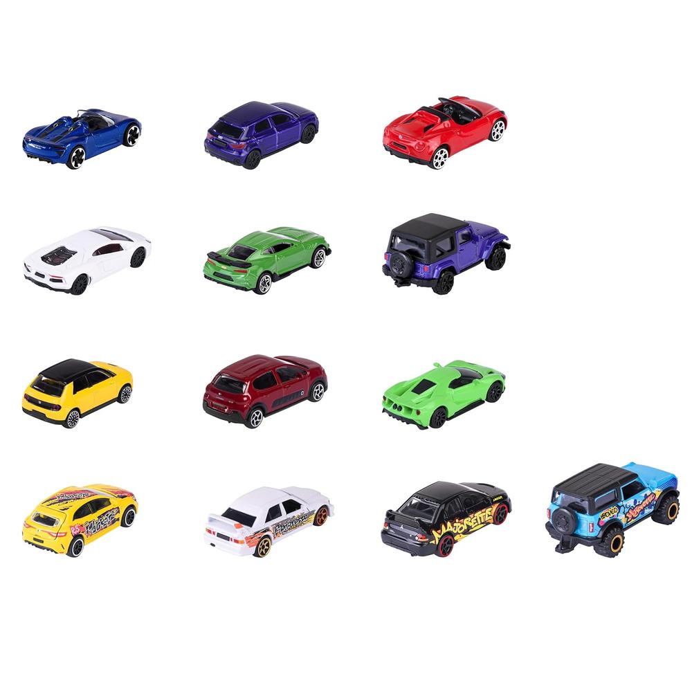 Original Licensed Majorette Graffiti 9+4 Gift Pack | 13 Licensed Metal Cars Set (9 Street + 4 Graffiti Style)
