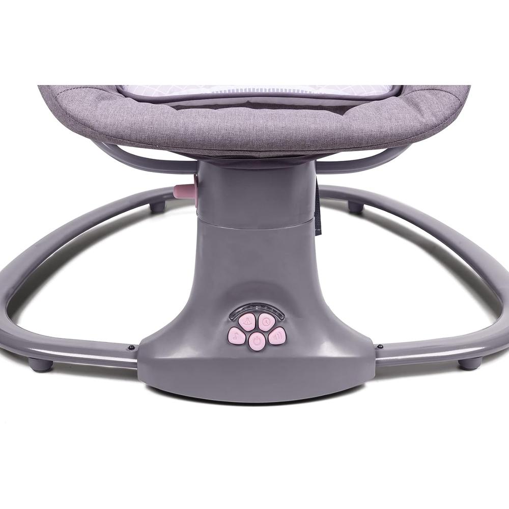Mastela 3-in-1 Deluxe Multi-Functional Bassinet/Swing | 5 Ideal Angles Movements, 15 Melodies with Volume Control