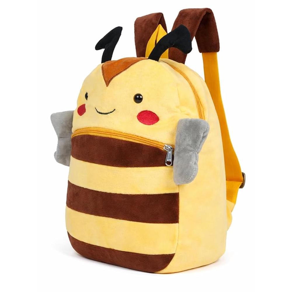 Little Ginnie Animal Themed School Bag with 3D Design | Adjustable Padded Straps, 2 Compartments