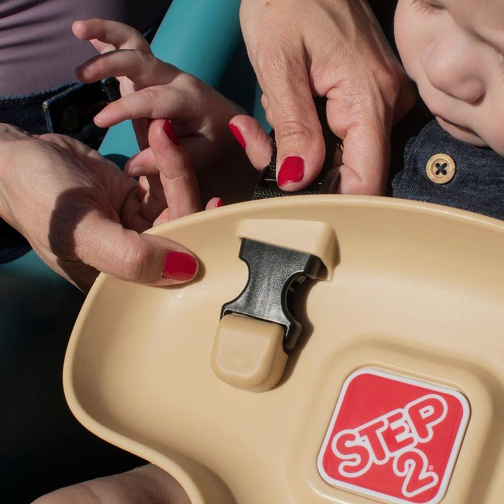 STEP2 Outdoor Bucket Swing - Infant to Toddler Secure & Comfortable Seat (1-3 Years)