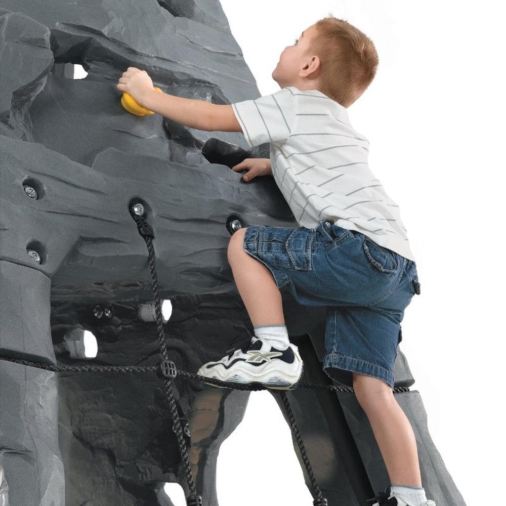 STEP2 Skyward Summit - Rock Climbing Wall (3-8 Years) | Grey