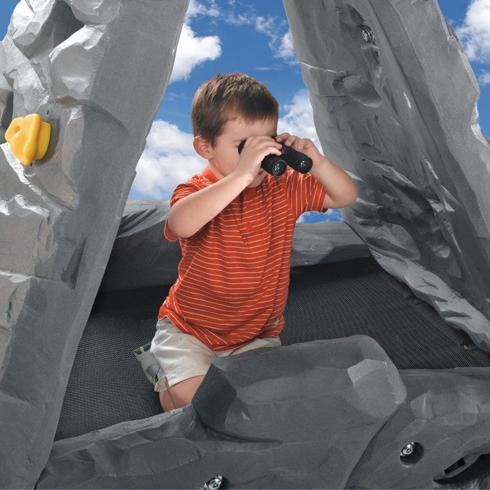 STEP2 Skyward Summit - Rock Climbing Wall (3-8 Years) | Grey
