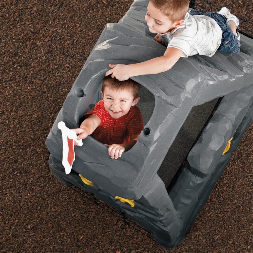 STEP2 Skyward Summit - Rock Climbing Wall (3-8 Years) | Grey