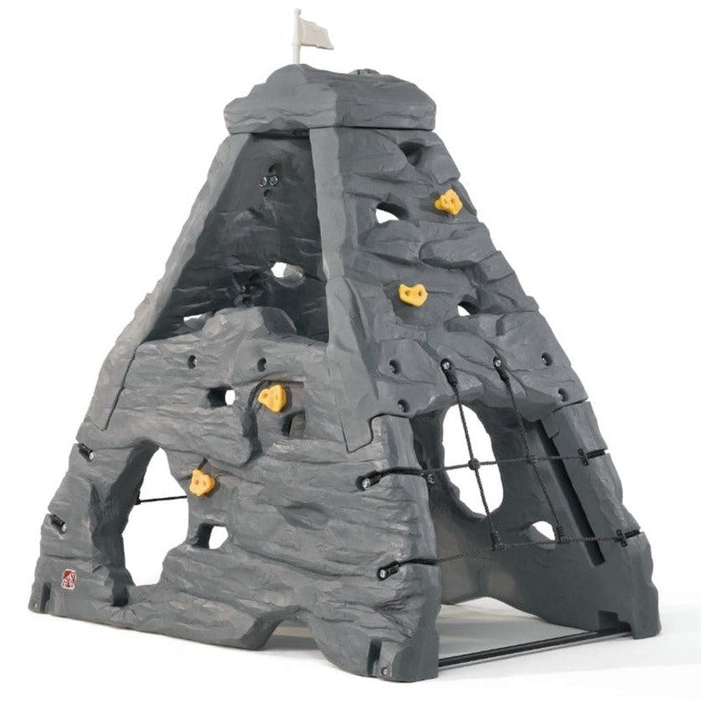 STEP2 Skyward Summit - Rock Climbing Wall (3-8 Years) | Grey
