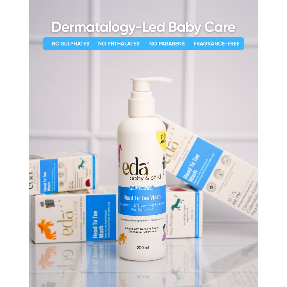 Eda Baby Head To Toe Wash - 200ml