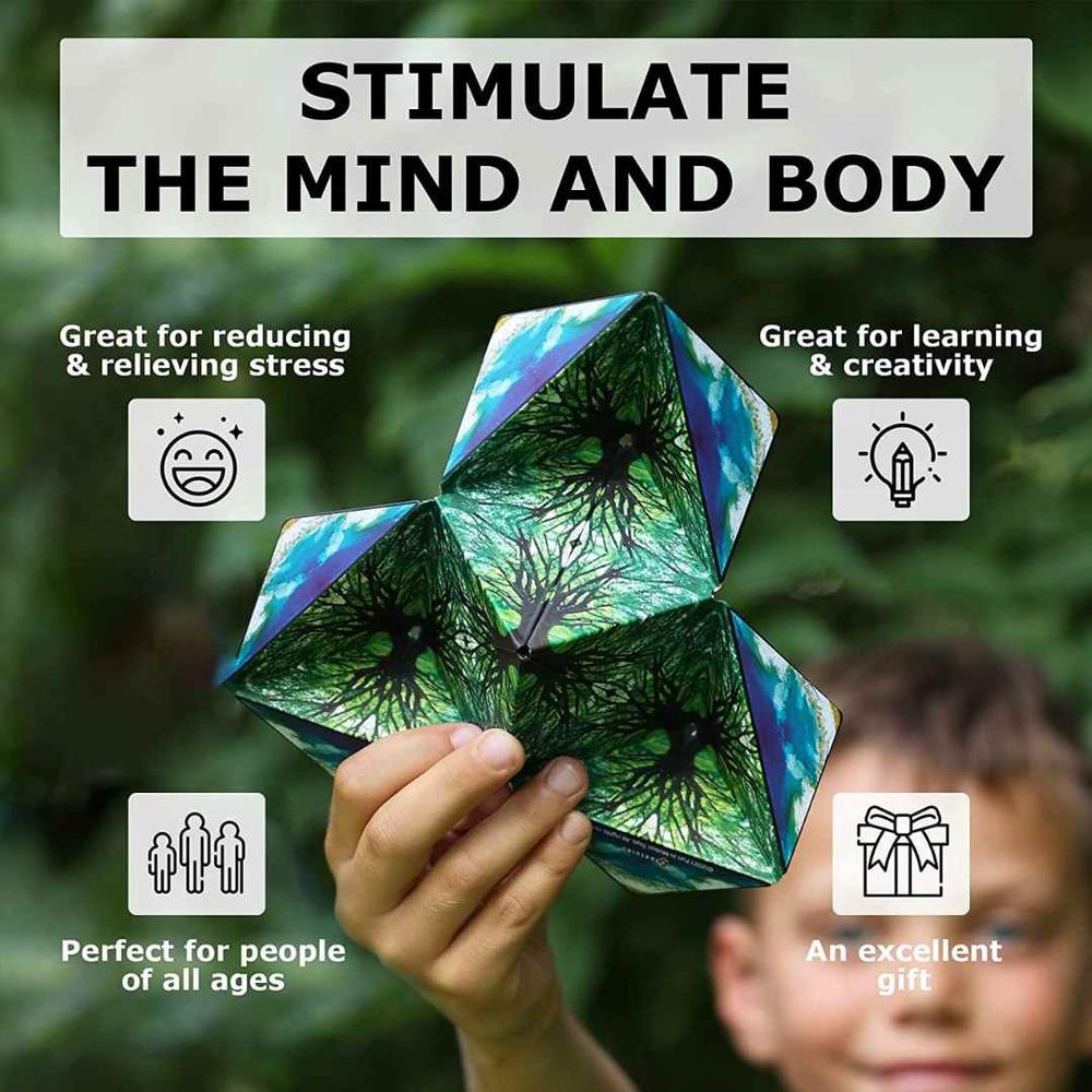 Kidology 3D Magnetic Shape Shifting Cube