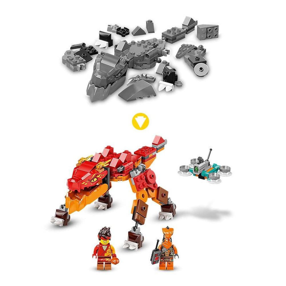 LEGO Ninjago Kai's Fire Dragon Evo Building Blocks - 204 Pieces (6-8 Years)