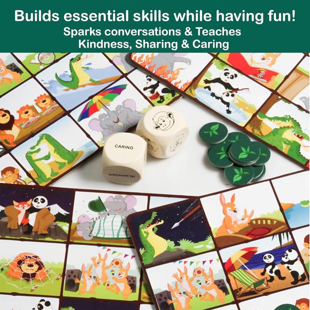 Chalk & Chuckles Animal Bingo Game - A Day in the Jungle (5-10 Years)