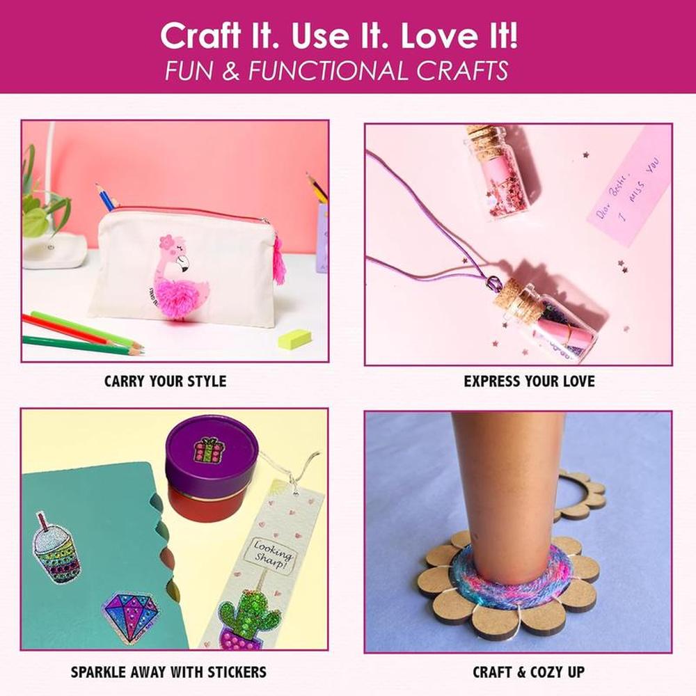 Chalk & Chuckles 30 in 1 Creative DIY Art & Craft Box (9-15 Years)