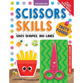 Dreamland Publications Tasty Food Scissors Skills Activity Book with Child Safe Scissors, Games & Mask (4-7 Years)