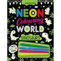Coloring World Book with Neon Pens (4-7 Years)