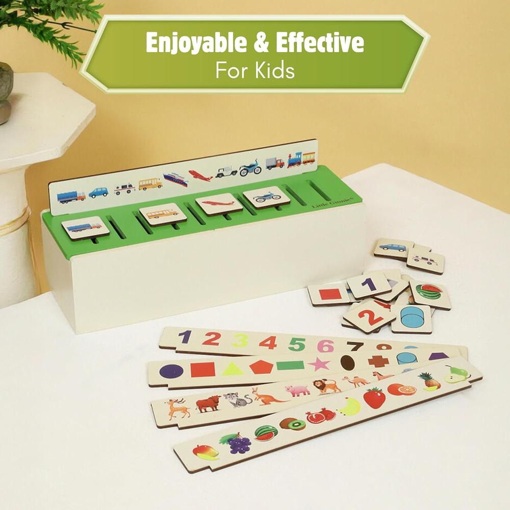 Little Ginnie Sort in The Box Activity Toy for Toddlers