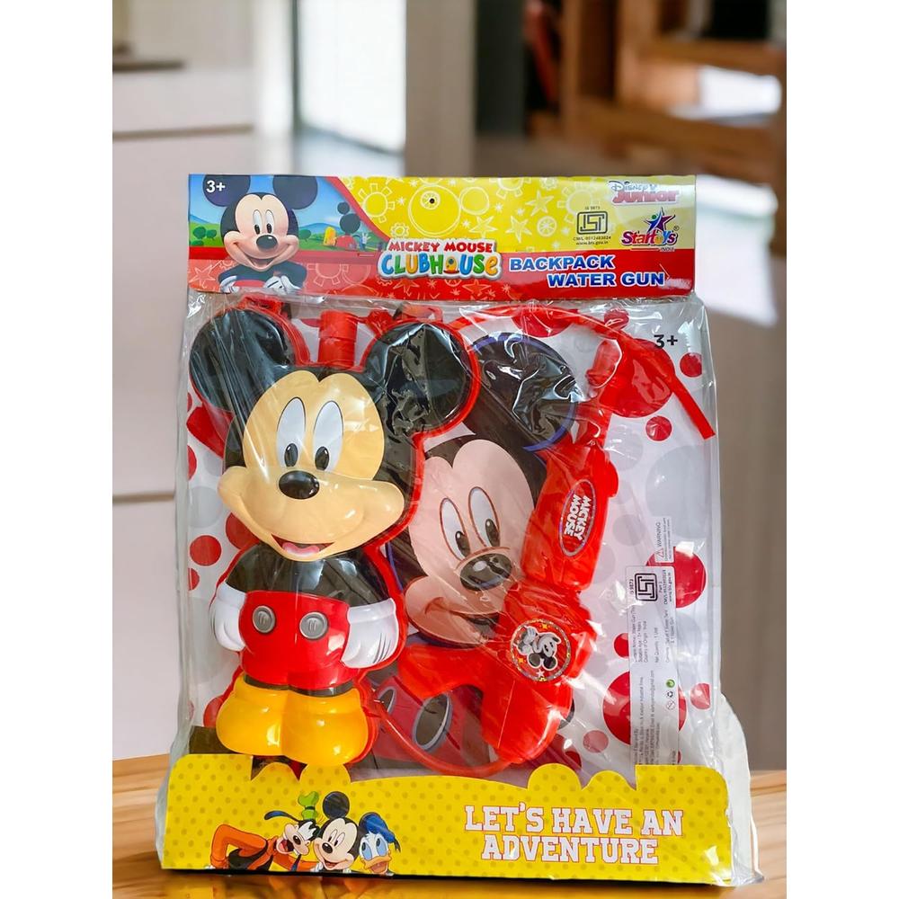 Star Toys Cute Cartoon Theme Water Blaster Pichkari | Powerful High Pressure Tank Spray