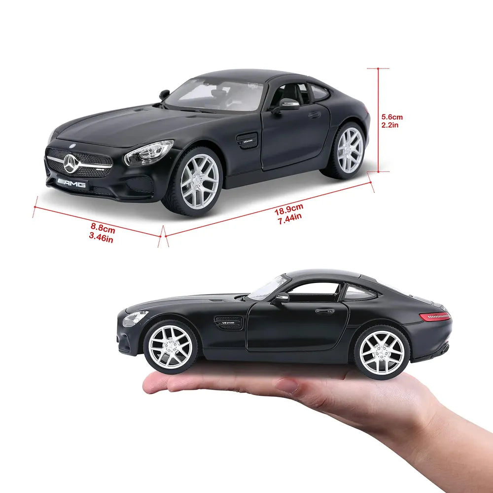 Maisto Original Mercedes-AMG GT Licensed Diecast Car | 1:24 Scale (14 Years till Grown Ups)