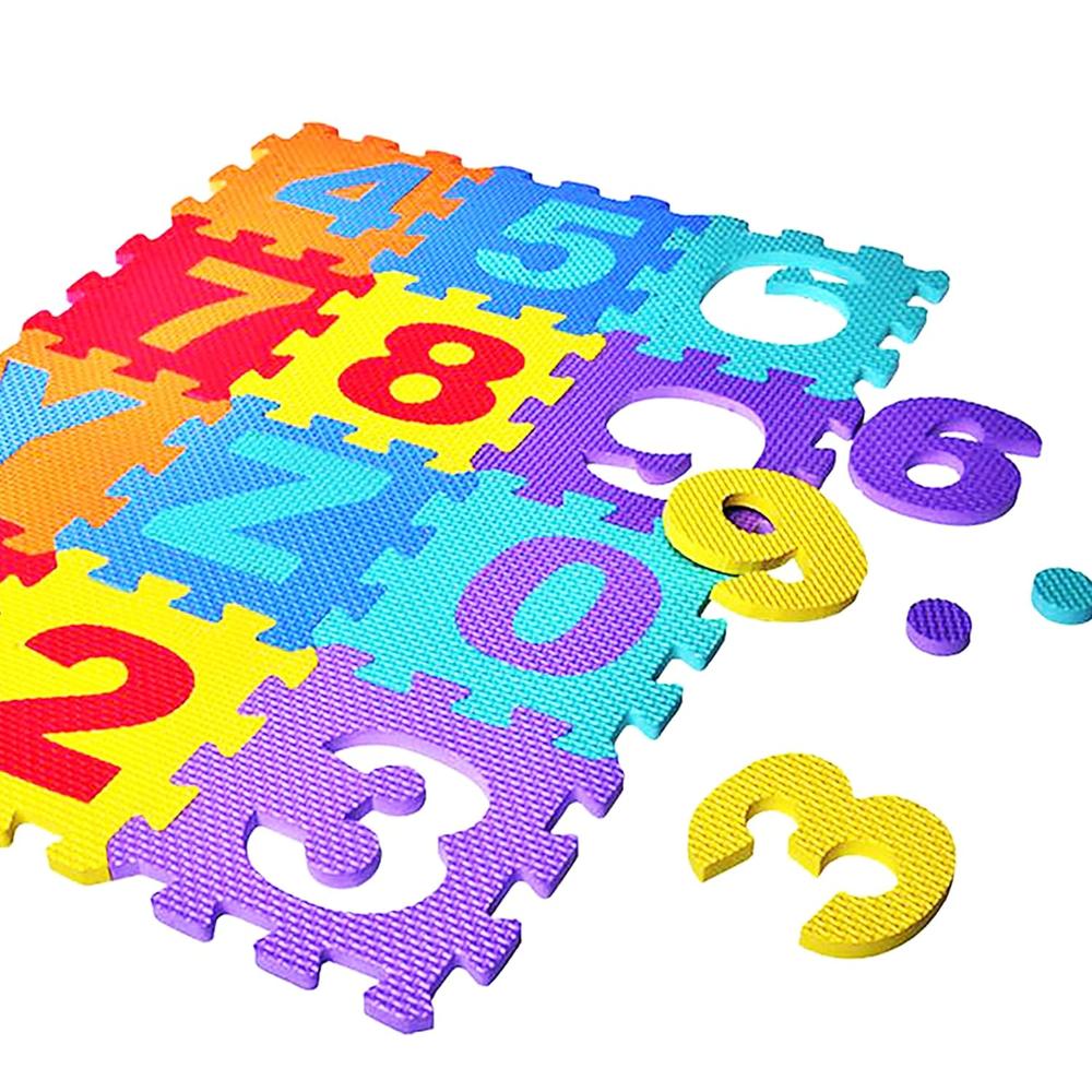 36 Pieces Alphabet & Number Puzzle Floor Mat for Kids