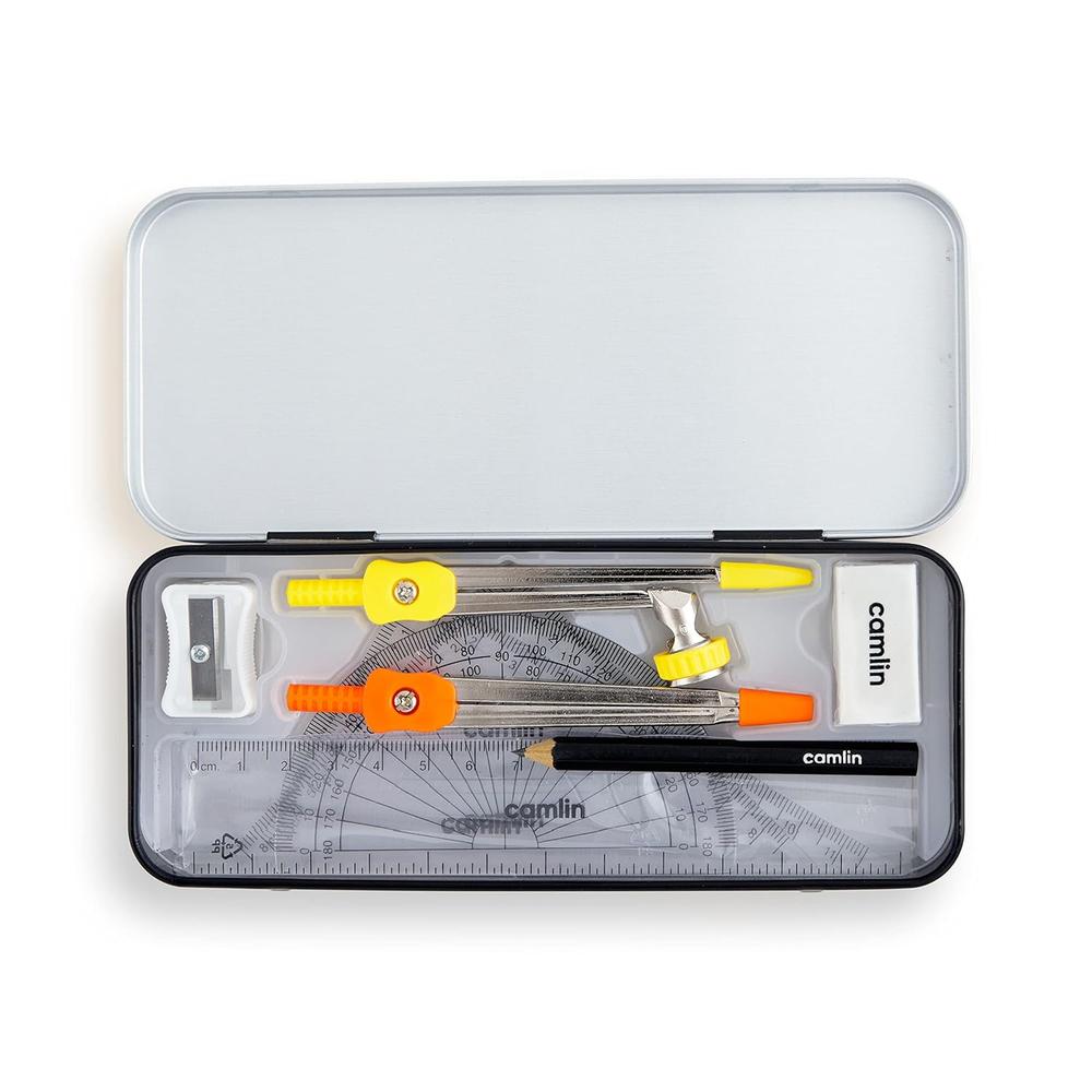 Camlin Scholar Mathematical Drawing Instruments - 10 Pieces