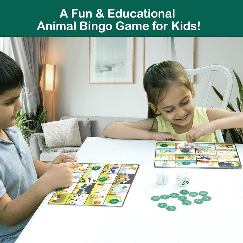 Chalk & Chuckles Animal Bingo Game - A Day in the Jungle (5-10 Years)