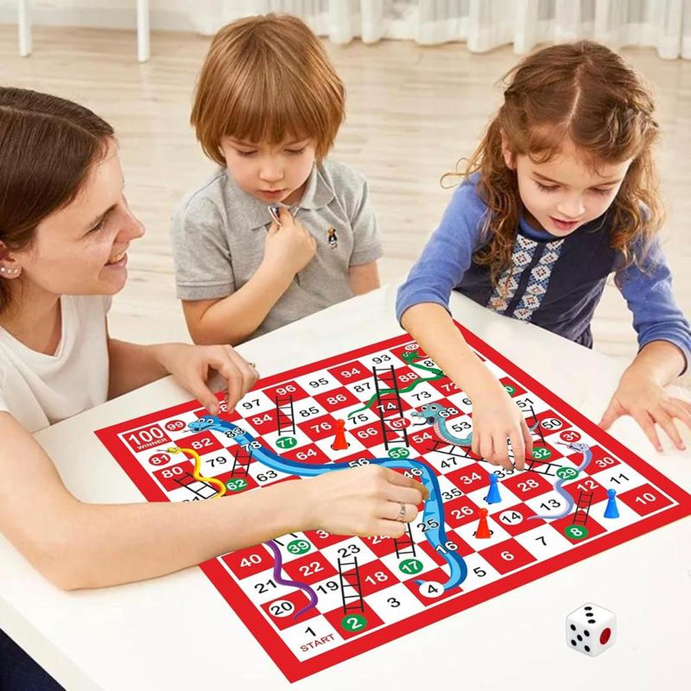 Ankit Toys & Games 2 in 1 Magnetic Ludo with Snakes and Ladders Board Game (6 Years till Grown Ups)