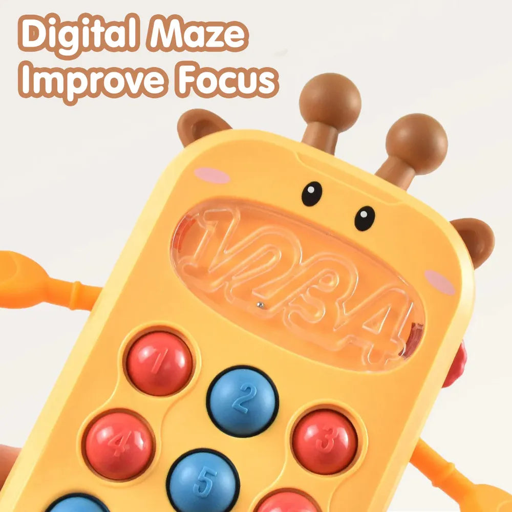 Kidology Baby Phone Maze Sensory Montessori Toy