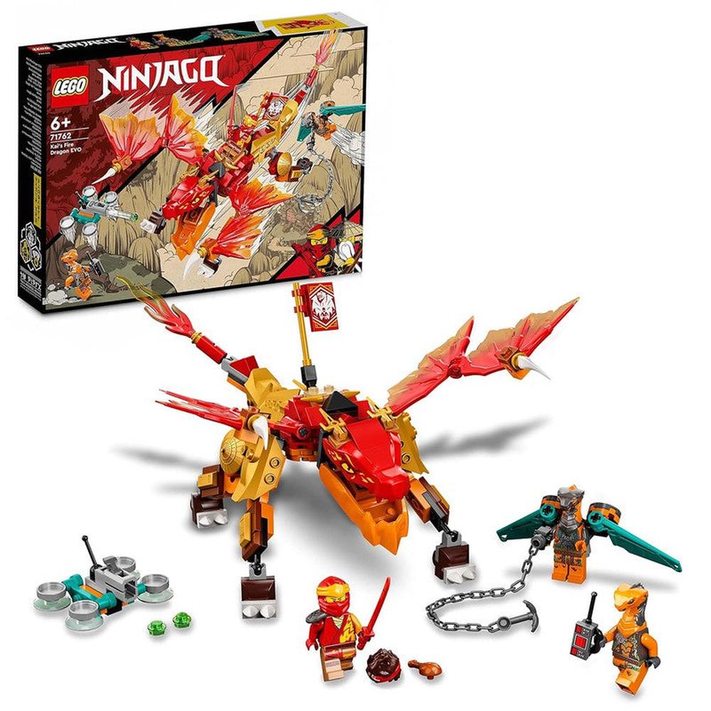LEGO Ninjago Kai's Fire Dragon Evo Building Blocks - 204 Pieces (6-8 Years)