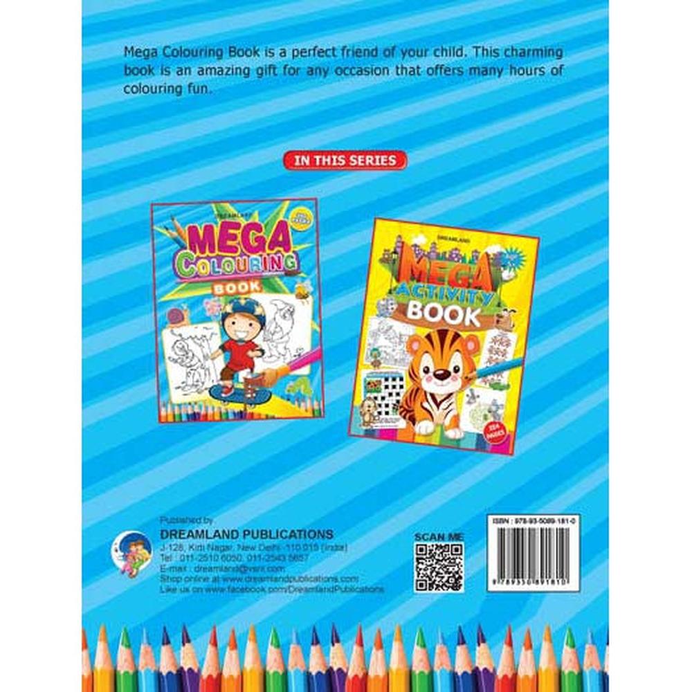 Dreamland Publications Mega Colouring Book