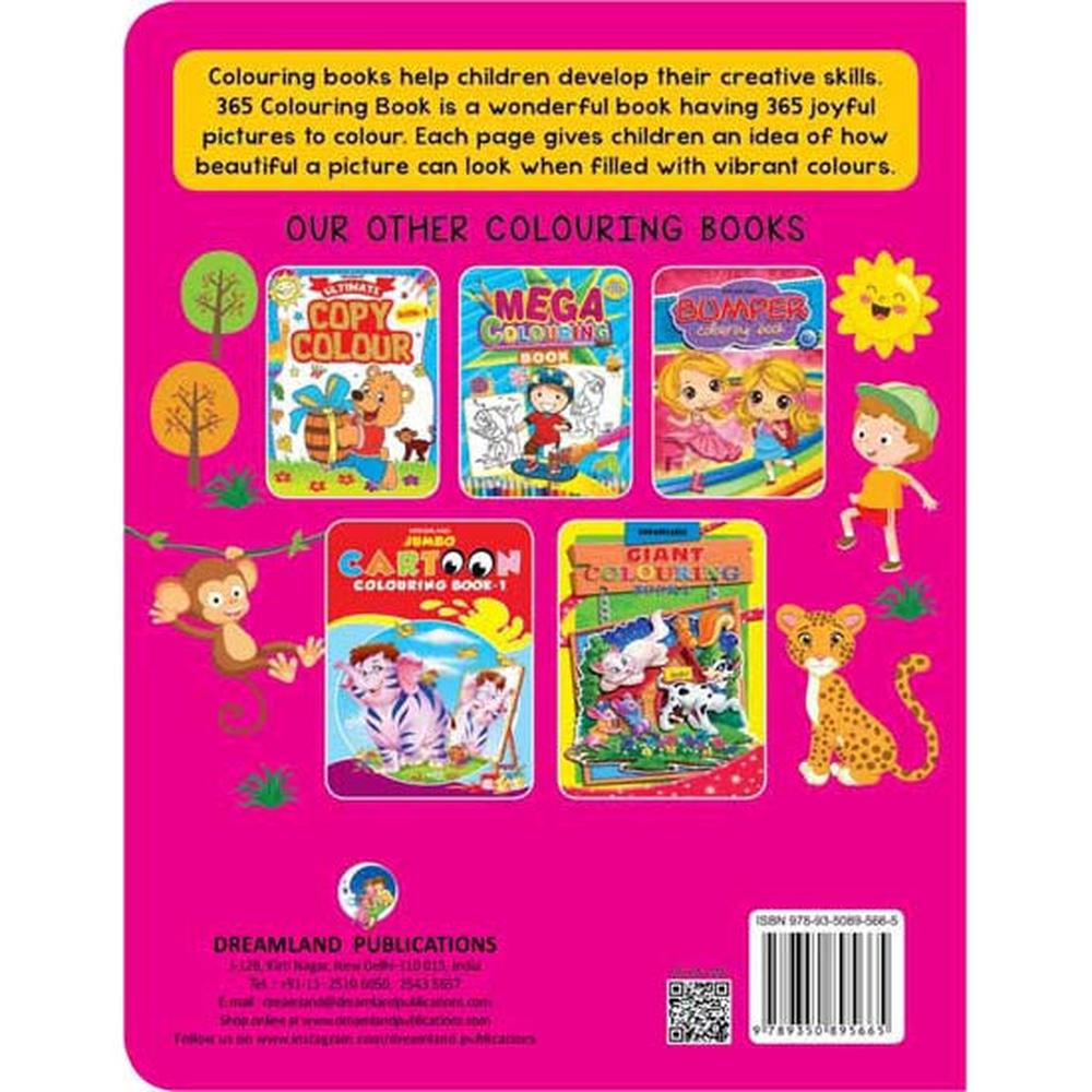 Dreamland Publications 365 Colouring Book