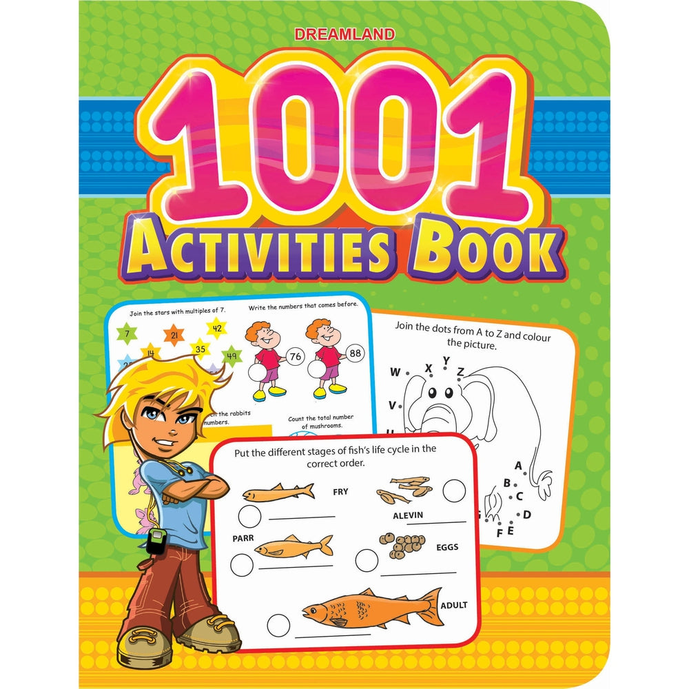 Dreamland Publications 1001 Activities Book (4-8 Years)