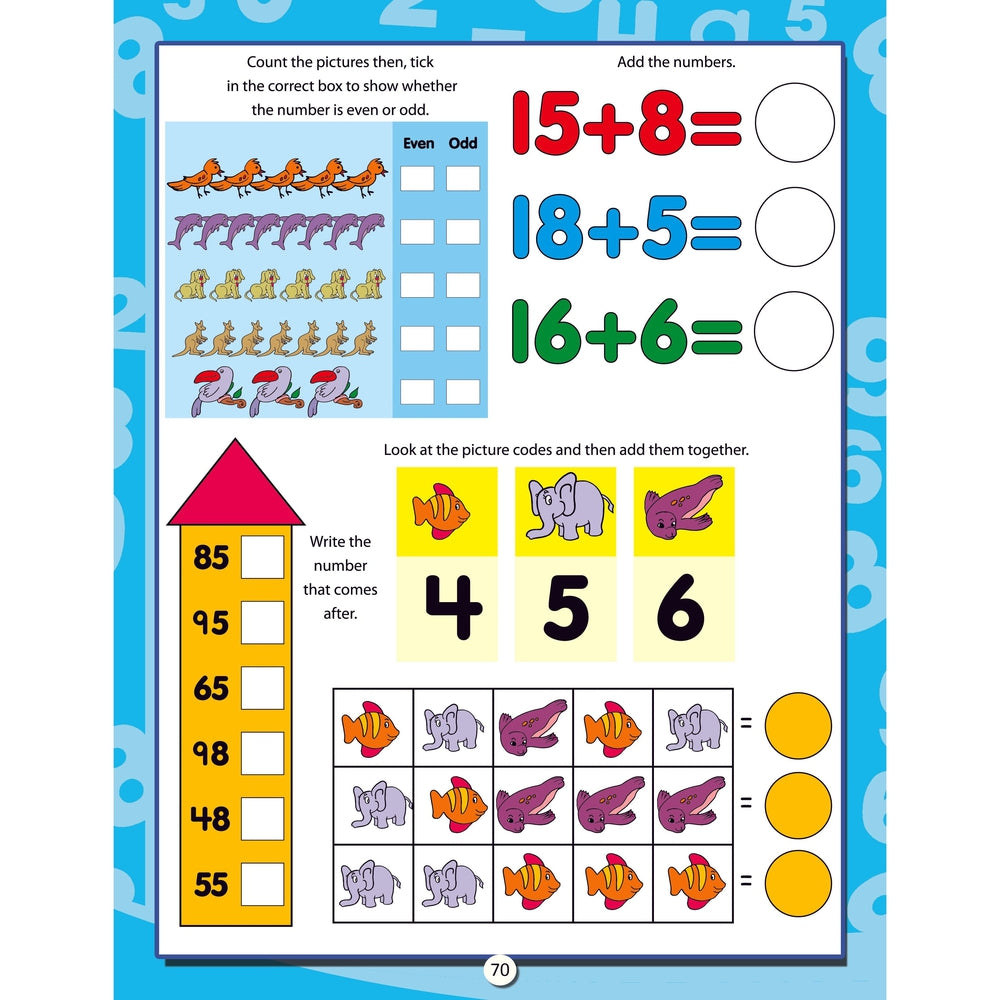 Dreamland Publications 1001 Activities Book (4-8 Years)