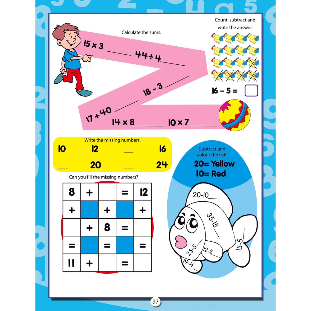 Dreamland Publications 1001 Activities Book (4-8 Years)