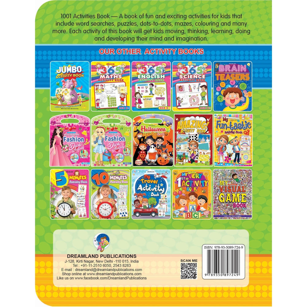 Dreamland Publications 1001 Activities Book (4-8 Years)