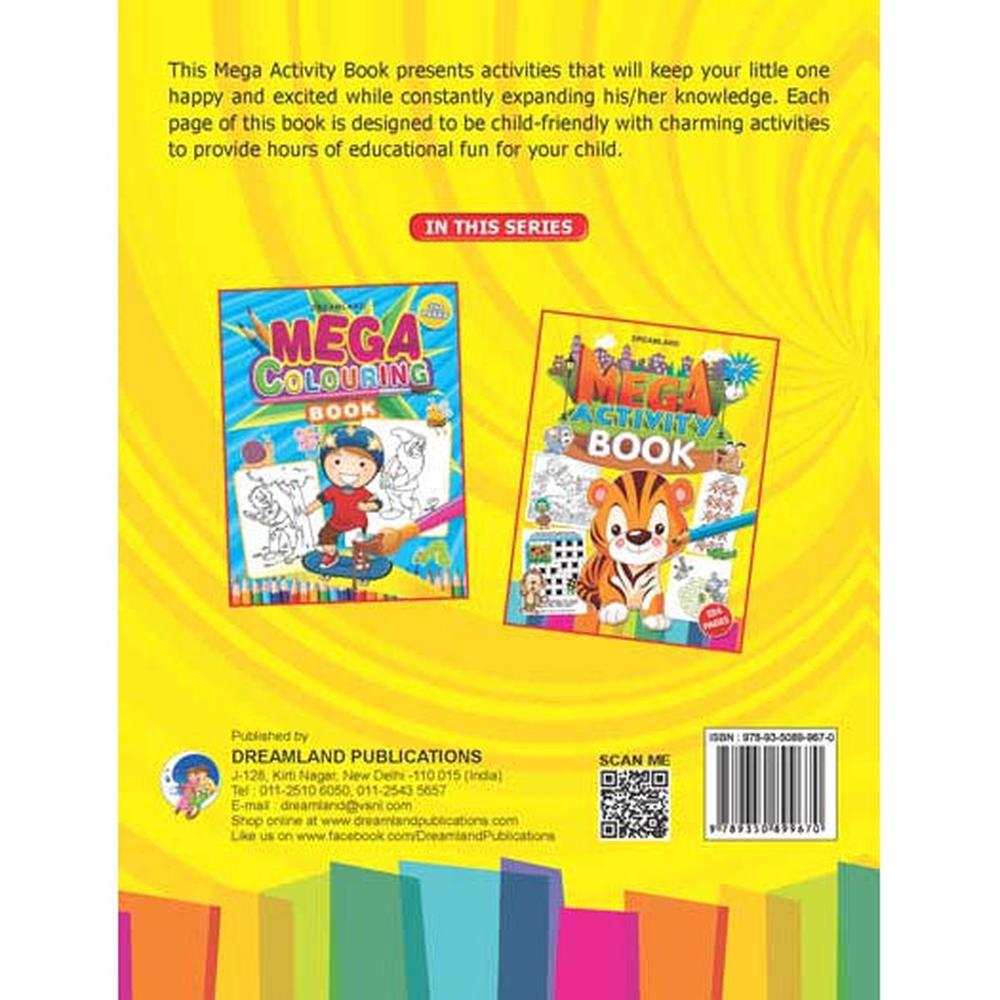 Dreamland Publications Mega Activity Book
