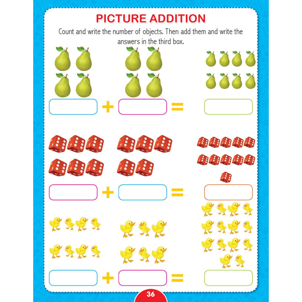 Dreamland Publications Kindergarten Maths Worksheets (2-5 Years)