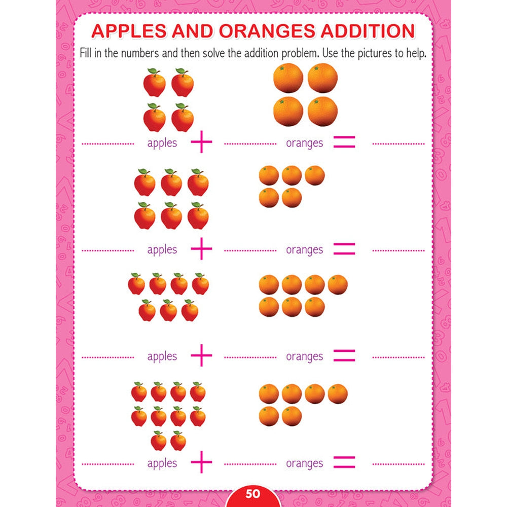 Dreamland Publications Kindergarten Maths Worksheets (2-5 Years)