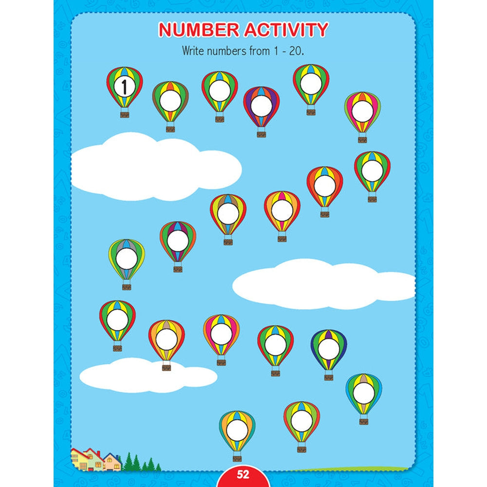 Dreamland Publications Kindergarten Maths Worksheets (2-5 Years)