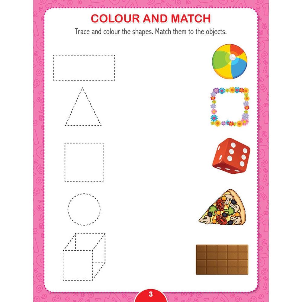 Dreamland Publications Kindergarten Maths Worksheets (2-5 Years)