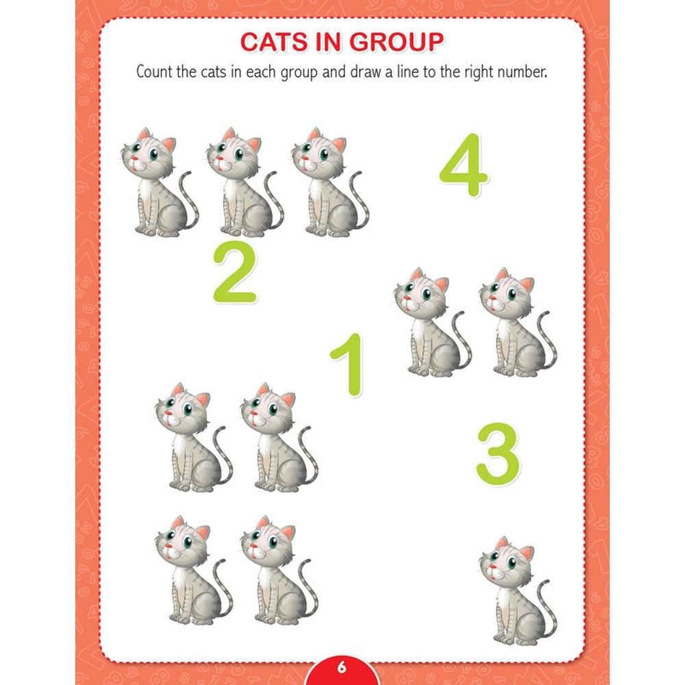 Dreamland Publications Kindergarten Maths Worksheets (2-5 Years)
