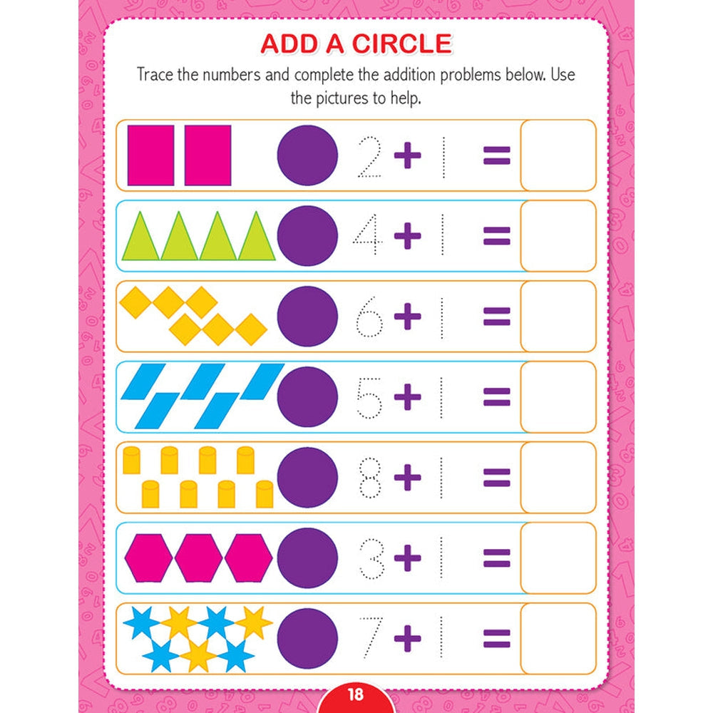 Dreamland Publications Kindergarten Maths Worksheets (2-5 Years)