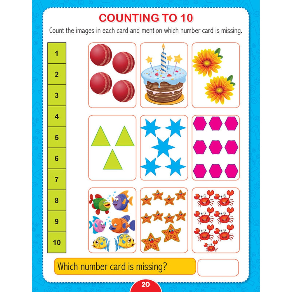 Dreamland Publications Kindergarten Maths Worksheets (2-5 Years)