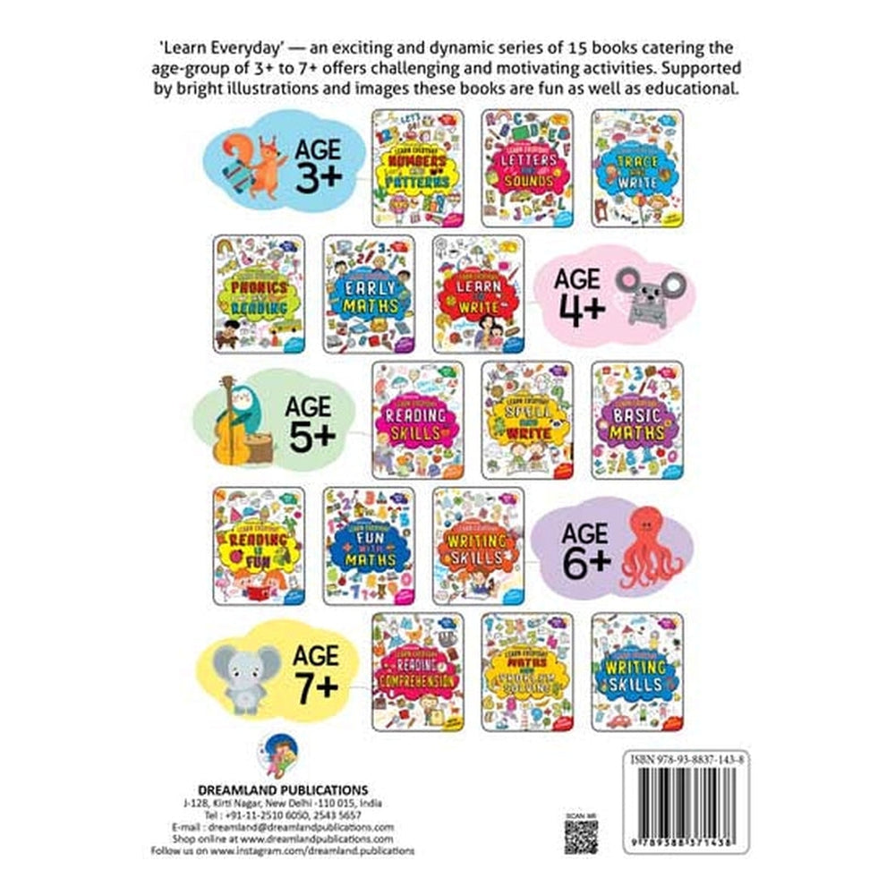 Dreamland Publications Learn Everyday Learn to Write Activity Book (5-8 Years)