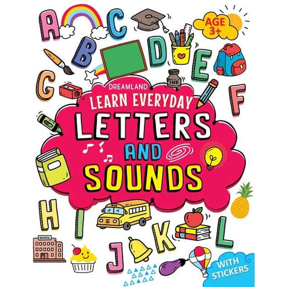 Dreamland Publications Learn Everyday Letters and Sounds Book