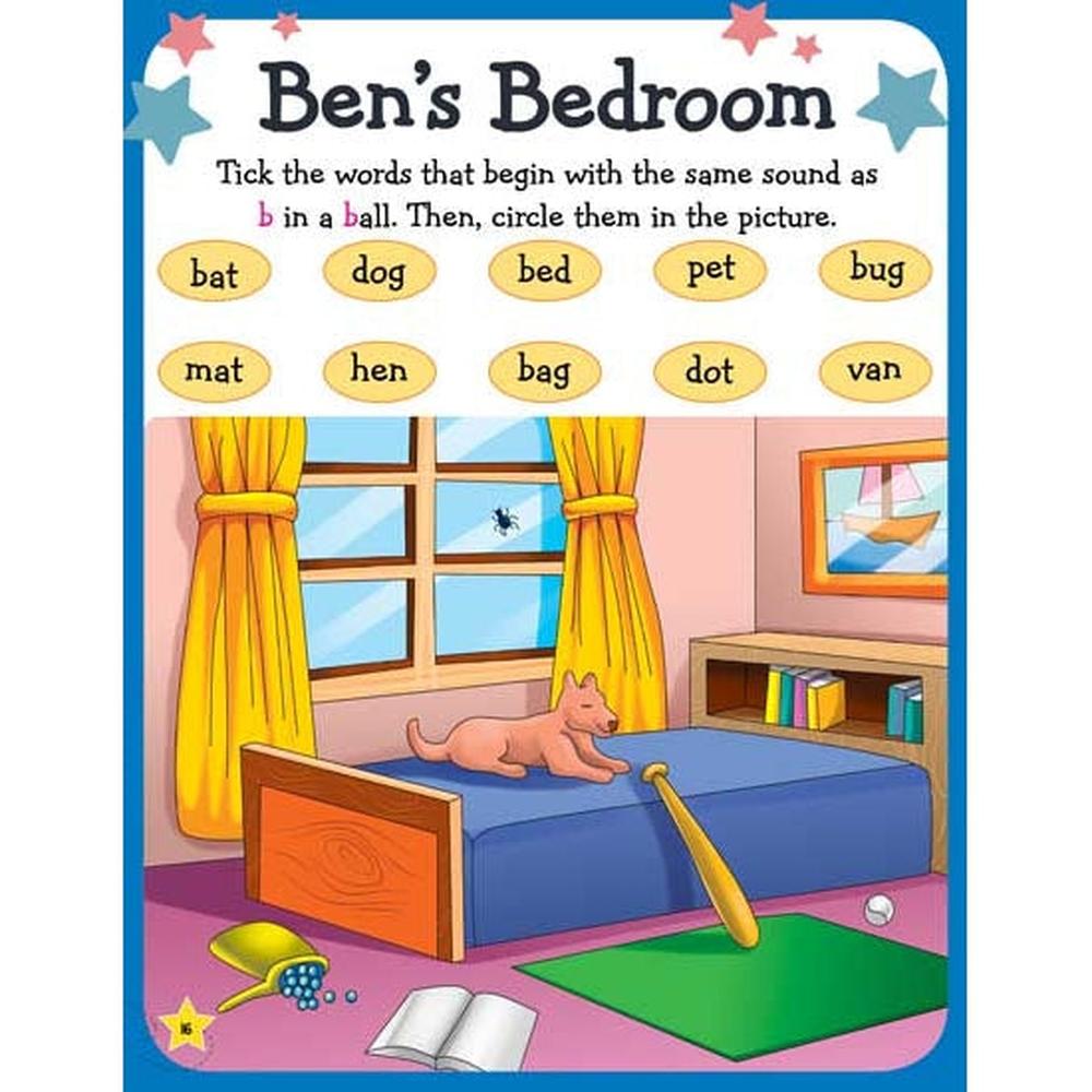 Dreamland Publications Learn Everyday Phonics and Reading Activity Book (5-8 Years)
