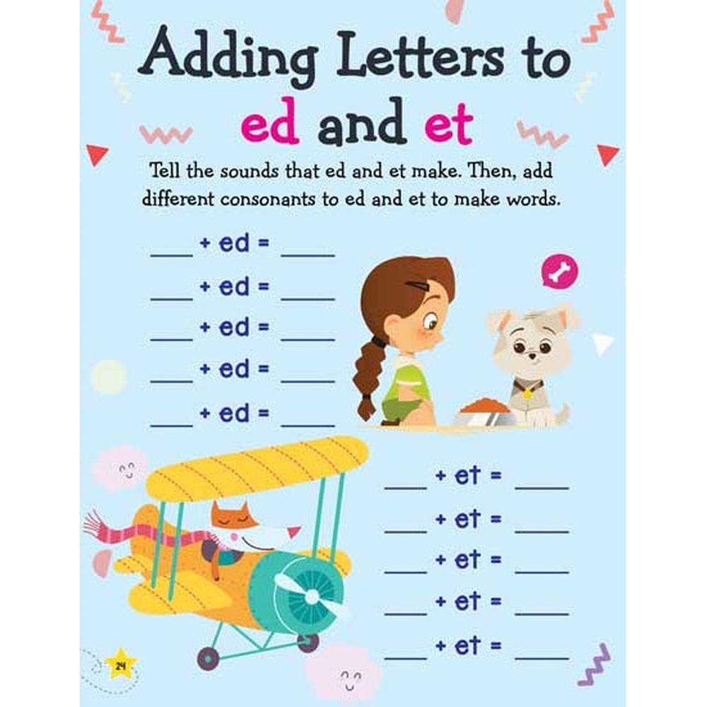 Dreamland Publications Learn Everyday Phonics and Reading Activity Book (5-8 Years)
