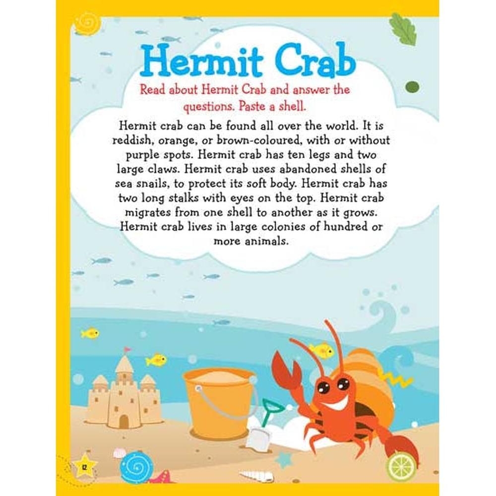 Dreamland Publications Learn Everyday Reading Comprehension Book (7-12 Years)