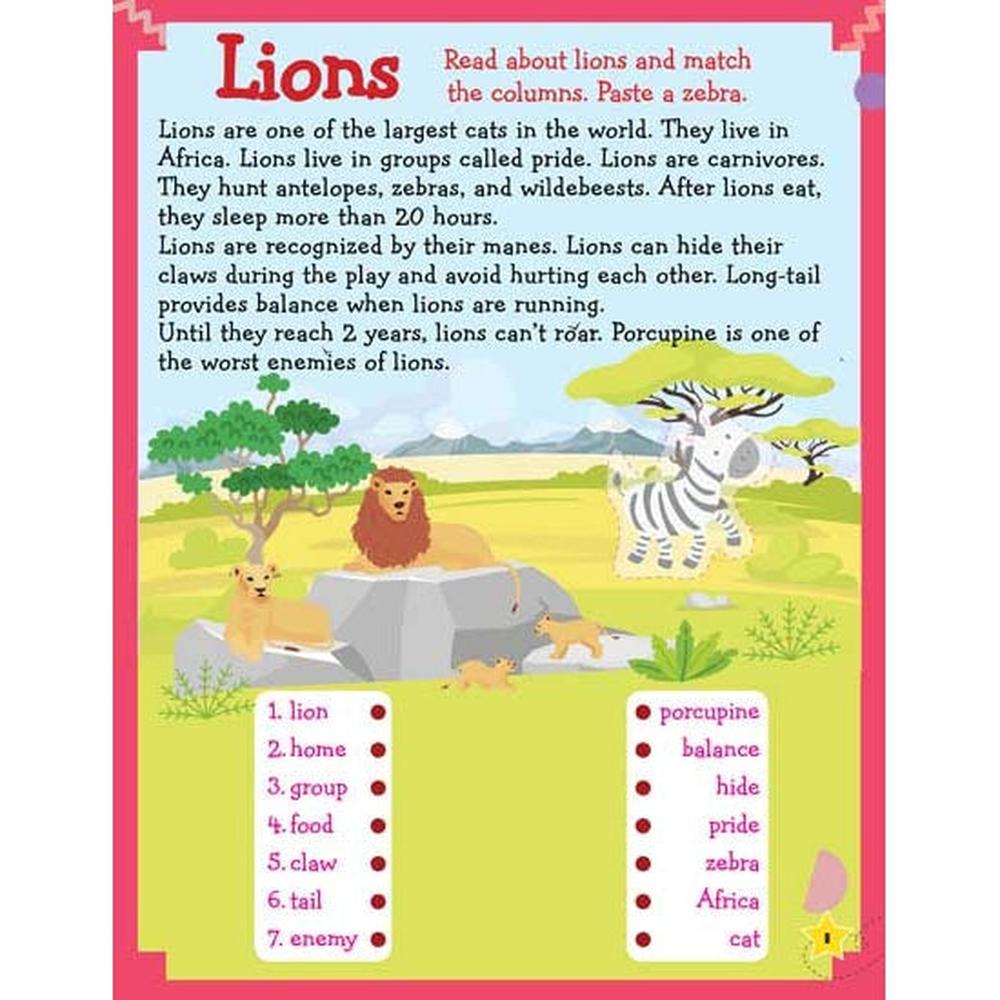 Dreamland Publications Learn Everyday Reading Comprehension Book (7-12 Years)