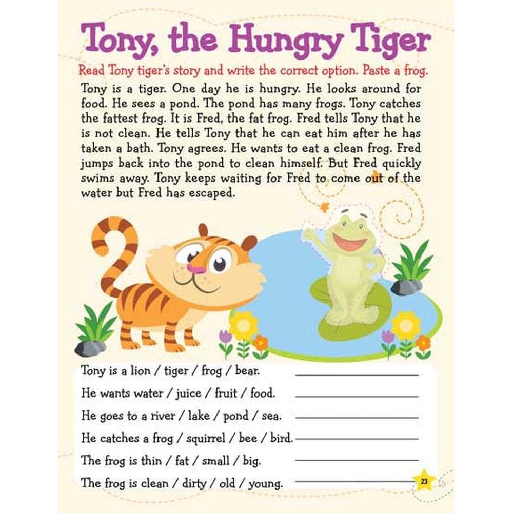 Dreamland Publications Learn Everyday Reading Comprehension Book (7-12 Years)