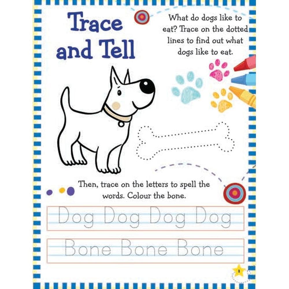Dreamland Publications Learn Everyday Trace and Write Book (2-4 Years)